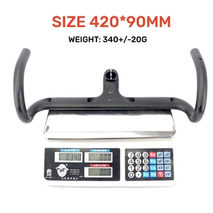 Winowsports thiết kế mới đường xe đạp Aero ánh sáng tay lái cáp bên trong nhỏ gọn đầy đủ Carbon Tích hợp tay lái - Product Image 5