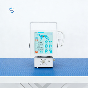 جهاز أشعة سينية بيطري عالي التردد منخفض الجرعة مع لوحة تصوير رقمية اختيارية 17*17 للعيادات البيطرية - Product Image 3