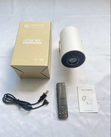 Mini Projecteur Portable HY300 2025 le Moins Cher 4K HD Smart Proyector 200 ANSI Lumens pour Home Cinéma