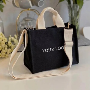 Women's Canvas Tote <b>Cheap</b> but Quality Ladies Hand Bags with Custom Printed logo Ladies Luxury New Design - Product Image 4