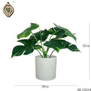 Fleur décorative artificielle, 1 pièce, feuille verte, pour décoration de jardin, maison, art mural, vente en gros, plantes en bois, feuille de tortue - Product Image 2