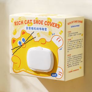 Cartoon Disposable Waterproof Portable Eco-Friendly Withdrawable Wall Hanging Thickened Non-slip Fabric <b>Shoe</b> Cover for Household - Product Image 6