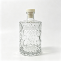 Bouteilles en verre vides pour diffuseur 50ml 100ml 150ml 250ml – Bouteille de diffuseur à bâtonnets de luxe en verre avec couvercle pour la vente