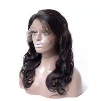 Perruque frontale en dentelle à ondulations lâches brésiliennes, cheveux humains, sans colle, avec ligne de cheveux naturelle pour femmes