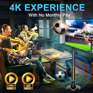 NUEVA <span class=keywords><strong>Antena</strong></span> <span class=keywords><strong>de</strong></span> <span class=keywords><strong>TV</strong></span> HD para Interiores <span class=keywords><strong>de</strong></span> Largo Alcance, <span class=keywords><strong>Amplificador</strong></span> Digital Dvbt2 4K 1080p, Banda Dual VHF UHF ISDB-T DMB-T/H ATSC, <span class=keywords><strong>Antena</strong></span> <span class=keywords><strong>de</strong></span> 39dBi 5m - Product Image 2
