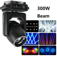 Promotion : Projecteur à tête mobile Sharpy Beam 300W RVB pleine couleur, avec prisme, pour discothèque, DJ, scène et événements