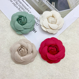 Mini Flor de Camelia 3D de Tela para Manualidades, Accesorio para el Cabello, Caja de Regalo, Decoración para Ropa, Zapatos y Sombreros - Product Image 3