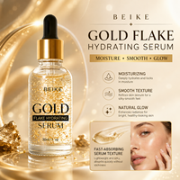 Sérum visage BEIKE OEM 24K or, acide hyaluronique, niacinamide, hydratation intense, anti-âge, éclaircissant, essence pour le visage contre les taches brunes