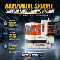 Rectificadora de Superficies de Ejes CNC Automática, Estructura de Alta Rigidez, Máquina de Rectificado de Precisión para Materiales Duros y Frágiles