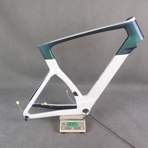 0218 Chameleon Pearl White Paint Carbon Fiber T1000 Disc Road Bike <b>Frame</b> TT-X38 Internal Cable T47 Thread Tire 700X32C - Product Image 6