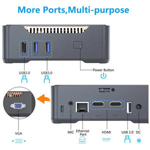 <span class=keywords><strong>Mini</strong></span> <span class=keywords><strong>PC</strong></span> <span class=keywords><strong>GK3</strong></span> PLUS <span class=keywords><strong>Pro</strong></span> Intel Alder Lake-N N95 15W N100 6W 3.4Ghz DDR4 SO-DIMM Double HDI VGA LAN USB3.2 WIFI BT TPM 2.0 12V2.5A - Product Image 6