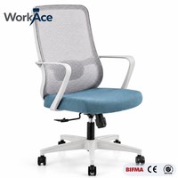 Chaise ergonomique en maille avec support lombaire externe, certifiée BIFMA, pour projets en gros, siège de bureau confortable et durable