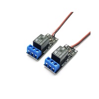 Taidacent Contrôleur de lumière de navigation haute tension 3.3V 5V 12V K1 1CH PWM Relais de signal de télécommande pour avion RC