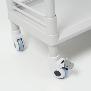 รถเข็นเครื่องมือผ่าตัดพลาสติก ABS รถเข็นฉุกเฉินทางการแพทย์สำหรับพยาบาลในโรงพยาบาลรถเข็นรักษาความงาม - Product Image 3