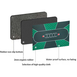 Tùy chỉnh sòng bạc Poker bảng cao su Poker bảng đầu bố trí <span class=keywords><strong>Texas</strong></span> Hold'em Poker mat - Product Image 5