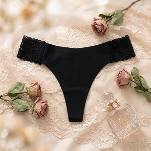 Tangas sin Costuras para Mujer, Color Sólido, Suaves y Elásticas, de Talle Bajo, Ropa Interior Transpirable, Lencería Deportiva para Dama, Venta al Por Mayor - Product Image 4