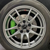 Kaliper Rem Ringan 4 Piston Forged Alloy 7600 untuk Jalan Raya & Balap, Penggunaan Ganda untuk Mazda 2/MX-5 NA/NB/NC untuk Ford Fiesta Carnival