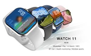 Montre connectée 11 Pro Mini ultra-fine, design tendance, écran AMOLED, IP68, suivi de la santé, suivi multisports, charge magnétique - Product Image 6