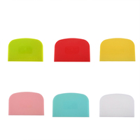 Grattoir de cuisine en plastique flexible et polyvalent pour pâtisserie, anti-dérapant, pour pain et gâteaux