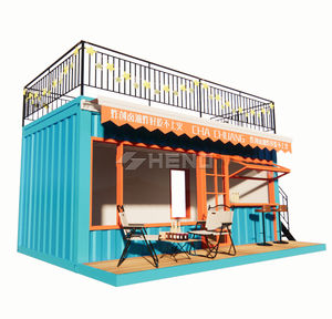 Conteneur en acier à deux étages de 20 pieds, à assembler soi-même, pour garage, magasin de détail, supermarché - Product Image 2