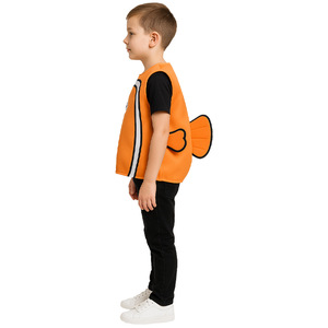 Kids Clownfish <b>Costume</b> Nemo Character Halloween Outfit For Boys Spring 2025 - Product Image 4