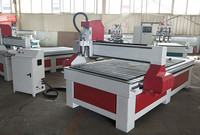 Machine de gravure sur bois CNC de bonne qualité, modèle 1325, système de contrôle NC Studio, broche simple 3,2 kW, refroidissement par eau, garantie de 2 ans