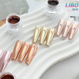 Wholesale Magic Mirror <b>Chrome</b> <b>Powder</b> <b>Nail</b> Decorative 6 Colors New Bright Smooth <b>Chrome</b> Glitter Pigment - Product Image 4