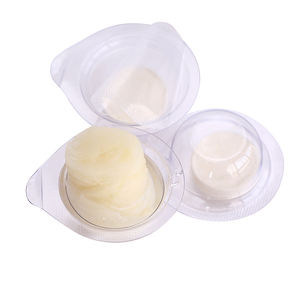 Einweg Baumwoll schleier Gesichts maske Tabletten transparente Kunststoff DIY Gesichts maske Tablette Kollagen Maske Herstellung Tabletten - Product Image 3