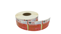 Étiquettes personnalisées imperméables mates en BOPP découpées à la forme pour friandises à mâcher pour chiens, autocollants d'emballage laminés imprimés avec le logo de la marque