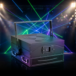 Projecteur de scène LED laser RGB 30W DMX512 à intensité variable pour DJ, spectacle, KTV, discothèque - Product Image 4