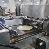 Machine à crêpes électrique automatique de table pour usage commercial et industriel, ligne de production de crêpes françaises