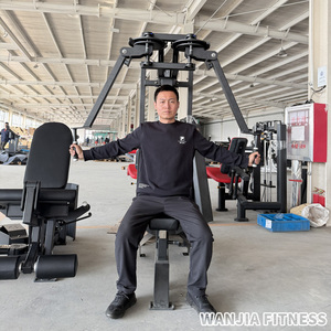 Equipo de fitness para hombre directo de fábrica: Máquina de musculación con selector de peso para deltoides posteriores/Pec Fly - Product Image 6