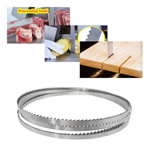 Hoja de sierra de cinta endurecida para procesamiento de huesos de carne congelada, soldadura suave de alta calidad, directo de fábrica - Product Image 4