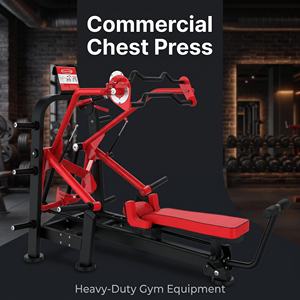 Máquina de press de pecho con placas de peso, silenciosa, de fuerza comercial, para gimnasio, equipo de fitness, venta al por mayor - Product Image 2