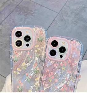 Funda para iPhone 17 Pro Max – Diseño Floral Simple de Primavera y Verano, Funda Protectora Completa con Textura de Tul - Product Image 6