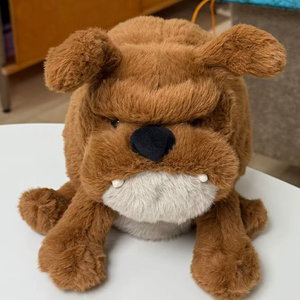 Peluche Super Morbido Jelly Ca Derek Dog Bullies e Bulldog per Bambini, Regalo Rilassante, Compagno Divertente, Ornamento per la Stanza, Bambola - Product Image 4