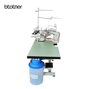 62G Direct Drive Labor Saving <b>4</b> Needle <b>6</b> Thread Feed Flat Seam Interlocking Sewing Machine - Product Image 2