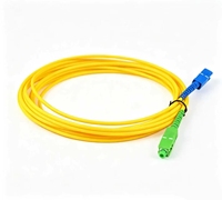 Cordon de brassage de fibre optique en gros SC UPC monomode duplex FTTH pour projets de communication