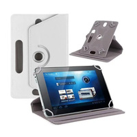 Étui de protection universel pour tablette de 7, 8, 9 et 10 pouces, rotatif à 360 degrés, résistant aux chocs, en cuir PU