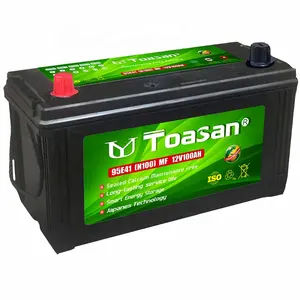 Toasan सबसे अधिक प्रतिस्पर्धी जिस लीड एसिड SMF बैटरी N100-MF(12V100AH) ऑटो बैटरी