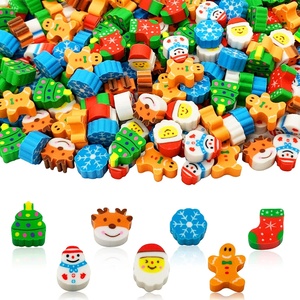240 Borradores de Plástico con Diseño Navideño para Regalos de Fiesta, Hogar y Escuela - Product Image 1
