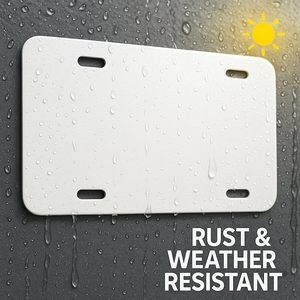 Placa de Matrícula Personalizada para Coche, Placa de Aluminio con Diseño Personalizado, Nombre, Imagen, Marcos Estándar para Motocicletas, Modelo Hecho en China - Product Image 5