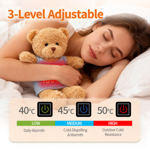 Toasty เสื้อกั๊กถักลายสัตว์ยัดนุ่น USB สำหรับโซฟางีบหลับโต๊ะทำงาน - Product Image 3
