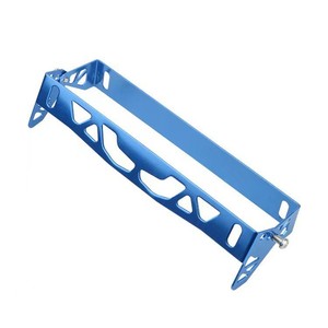 Soporte de matrícula de aluminio de 205 mm con abrazadera y ángulo ajustable para modificación de automóviles - Product Image 5