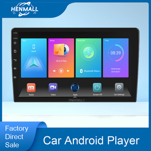 Phổ Full HD 2 DIN 9 inch <span class=keywords><strong>Android</strong></span> GPS Wifi BT đơn vị đứng đầu đôi DIN Car Stereo đài phát thanh xe DVD player Xe Navigation - Product Image 2