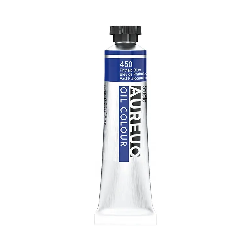 Aureuo oem grau de estúdio 200ml, preço de fábrica, artista, pintura a óleo, cores para artes