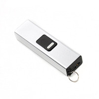 Briquet électrique rechargeable USB personnalisé avec logo imprimé et lampe torche