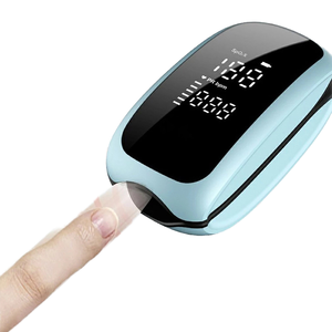 Oxymètre de pouls portable électrique avec écran LED pour une surveillance précise de <span class=keywords><strong>l</strong></span>'oxygène sanguin avec batterie LI 150 mAh - Product Image 1