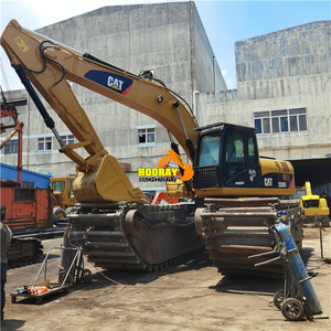 High Performance <b>Used</b> CAT320D Boat Digger Amphibious Excavator 320B 320C 325D 1.43m Bucket 20ton Operating Weight in Stock - Product Image 4