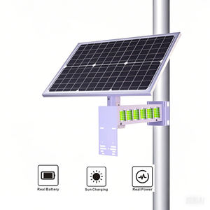 <span class=keywords><strong>ZEMU</strong></span> 40W Solar Mono Panel System Kit Outdoor CCTV Monitoreo con 20Ah 222WH Li Batería Panel solar impermeable para uso doméstico - Product Image 2